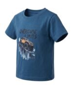 Blue Over Come Limits T-shirt For Kids - Image 3
