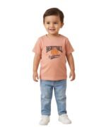 Pink FootBall California T-shirt For Kids - Image 4