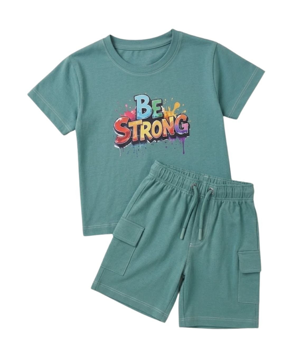35 Be Strong 2-Piece Suit for Kids - Image 1