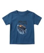 Blue Over Come Limits T-shirt For Kids